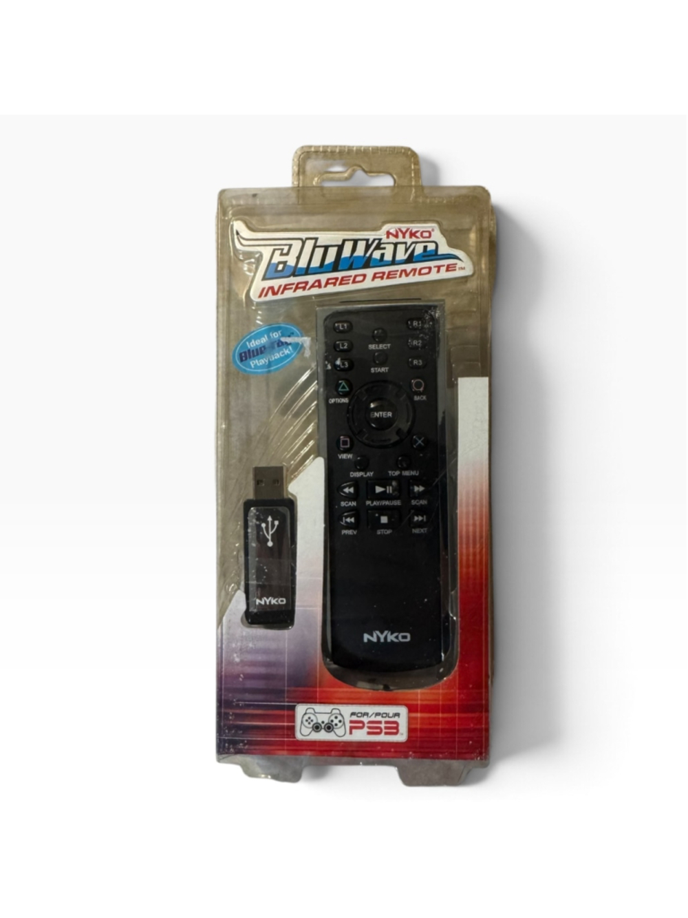 Nyko PS3 BluWave Infrared Remote Controller Black New Sealed PlayStation 3